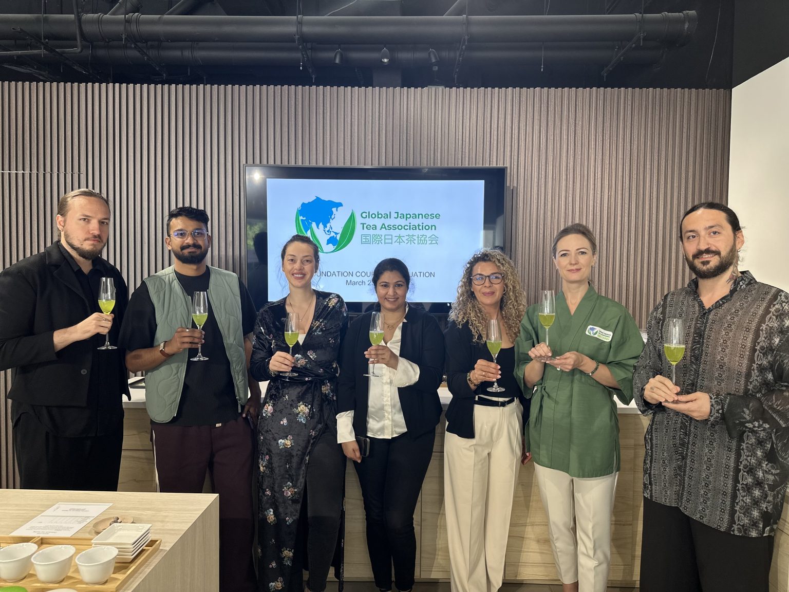 GLOBAL JAPANESE TEA ASSOCIATION FOUNDATION COURSE GRADUATION