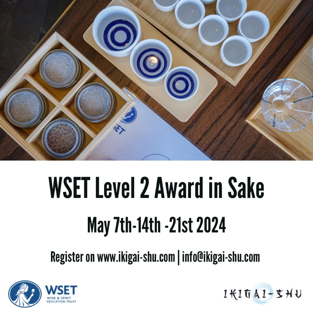 Ikigai-shu WSET Level 2 Award in Sake Launch
